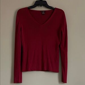 Link Women's Long Sleeve Top - Deep Red